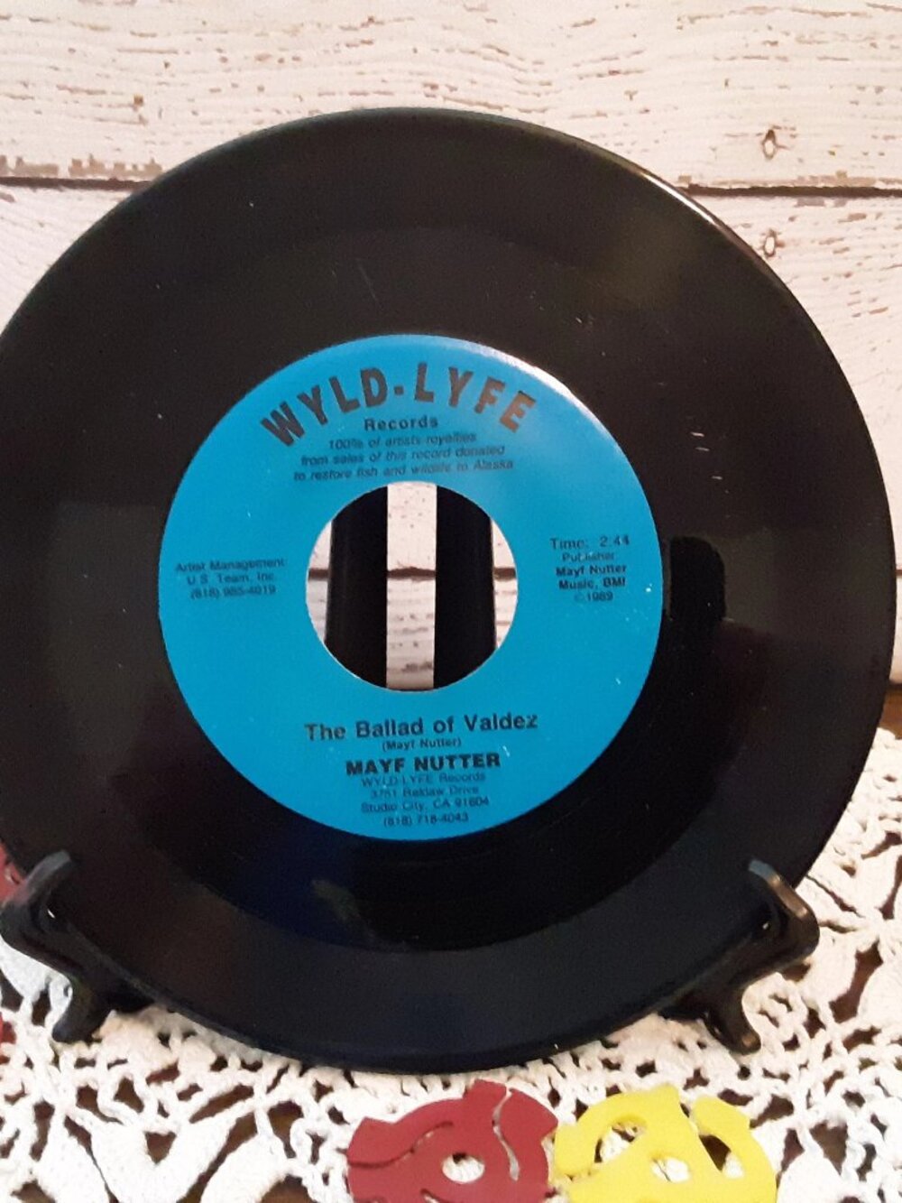 Mayf Nutter - The Ballad Of Valdez - Promo Copy - Circa 1985